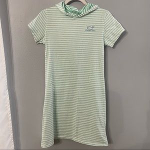 Vineyard Vines Hooded Striped T-shirt dress